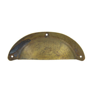 มือจับประตูแบบโบราณ รุ่น 15122 ขนาด 96x37 มม. ทองเหลืองโบราณ - Product Image 1
