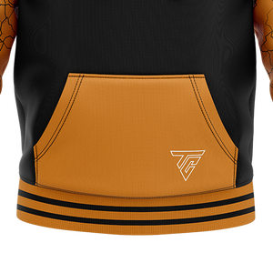 เสื้อฮู้ดยูนิเซ็กซ์100% โพลีเอสเตอร์ขนแกะลายนูนกระเป๋าฤดูหนาวพิมพ์ซับลิเมชันแบบเรียบ - Product Image 3