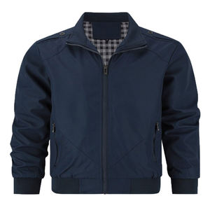 Blouson aviateur pour homme de haute qualité avec logo personnalisé, veste décontractée d'hiver avec taille plus, imperméable et respirante 2026 - Product Image 1