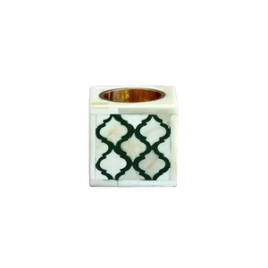 New Arrival Customized Cow Bone Inlay Eco-Friendly Handmade <b>Tea</b> <b>Light</b> Holder High Quality Home Decoration Christmas Bakhoor - Product Image 1