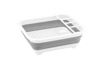 AFOSSA Égouttoir à vaisselle pliable en silicone écologique jetable, support à ustensiles pliable peu encombrant, style américain