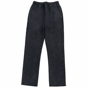 Sweat-shirt oversize de qualité supérieure pour l'hiver, style streetwear Y2K, pour hommes, lavage à l'acide personnalisé, vintage, broderie délavée, logo de marque privée - Product Image 3