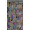 Rideaux en patchwork de sari indien en soie, décoration bohème, multicolore, thème hippie, décoration intérieure, cantonnières - Product Image 3