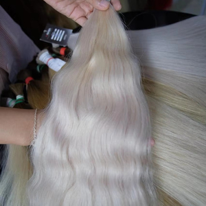 Super doble dibujado recto 100 gramos a granel vietnamita virgen extensiones de cabello teñido mejor precio directo proveedor de lujo permanente - Product Image 6
