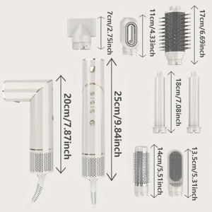 Styler capillaire ionique haute vitesse EFA DB17 7 en <span class=keywords><strong>1</strong></span> avec moteur sans balais, outil de coiffage multifonctionnel pour usage hôtelier, écoénergétique - Product Image 3