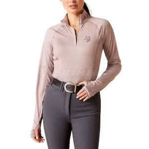 Servicios OEM Diseño único Capas base para montar a caballo Alta calidad Bajo MOQ Capas base para montar a caballo para unisex - Product Image 1