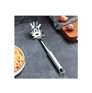 Accessoires de cuisine en acier inoxydable écologiques Cuillère à spaghetti pour pâtes de 8 pouces Produits de la meilleure qualité - Product Image 4