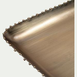 Premium Multifonctionnel En Laiton De Mariage Ramadan Décoratif Plateaux De Service Personnalisé Moderne De Luxe En Métal Artisanat Floral Mi - Product Image 6