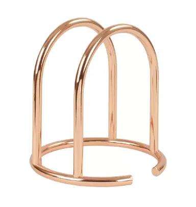 Rose Gold Plated Napkin Stand Simple Style American Accessories Custom Tissue Holder Kitchenware Hotel Table Top Display