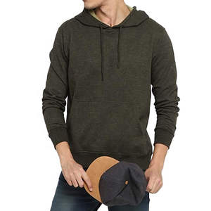 High Quality <b>Oversized</b> Digital Printed Logo Unisex Polyester/Cotton <b>Fleece</b> Winter <b>Hoodies</b> with Pocket for <b>Men</b> - Product Image 4