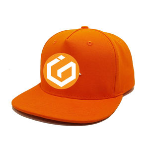 หมวกเบสบอลปีกแบน5แผงหมวกผ้าฝ้ายปรับได้ปักโลโก้ตามสั่งผลิตในเวียดนาม - Product Image 1