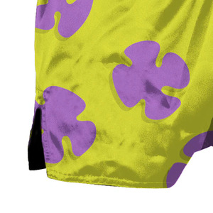 OEM Wholesale High Quality Muay Thai <b>Shorts</b> Plain Stretchy Fight MMA <b>Kick</b> <b>Boxing</b> <b>Shorts</b> 100% Polyester Material - Product Image 6