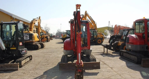 Miniexcavadora JCB 8085 de 8.5 toneladas usada, de alta calidad, con 3 cucharones, excavadora compacta hidráulica con cabina cerrada y aire acondicionado. - Product Image 3