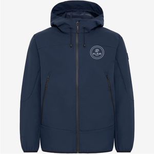 Veste Softshell d'hiver pour homme, coupe-vent, imperméable, respirante, style streetwear, avec logo brodé sur le devant - Product Image 4