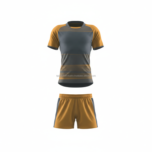 Uniforme de Rugby Sublimado Ligero de Manga Corta, Anti-Sudor, de Secado Rápido, Kit Deportivo - Product Image 1