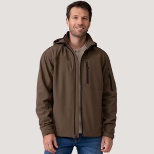 Chaqueta Impermeable con Capucha Unisex de Lona, Resistente al Viento y al Agua, Transpirable, de Secado Rápido y Ecológica para Senderismo y Actividades al Aire Libre - Product Image 1