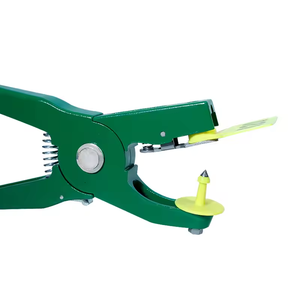 Applicateur d'étiquettes auriculaires pour animaux d'élevage en métal de haute qualité, état neuf, pince pour étiquettes auriculaires pour moutons, porcs, vaches, chèvres, bétail - Product Image 1
