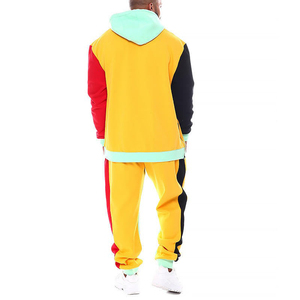 Trajes de chándal personalizados de peso pesado algodón Puff estampado Jogger trajes 100% algodón pantalones de chándal y Sudadera con capucha conjuntos 500gsm chándal hombres - Product Image 5