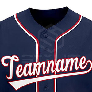 ชุดเบสบอลสำหรับใส่เล่นกีฬาเครื่องแบบเบสบอลดีไซน์ล่าสุด - Product Image 4