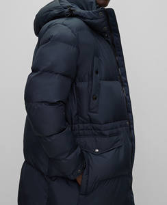 เสื้อแจ็คเก็ตพัฟเฟอร์ทรงเข้ารูปสั่งตัดพิเศษ เนื้อหนา อุ่นสบาย สกรีนโลโก้ได้ ใส่เที่ยวกลางแจ้ง คอตั้ง ซิป แฟชั่นสตรีท ฤดูใบไม้ร่วง - Product Image 2