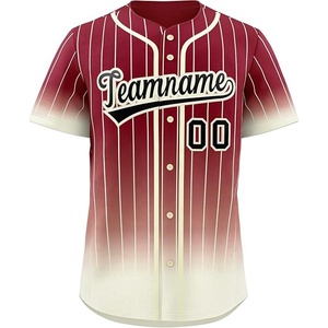2025 maillot de Baseball unisexe Vintage personnalisé imprimé 100% Polyester séchage rapide respirant antibactérien nouveau Design pour Softball - Product Image 5