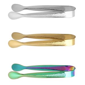 Pinzas de hielo simples de acero inoxidable con diseño de fácil agarre que hace que servir bebidas sea conveniente y elegante para los usuarios - Product Image 4