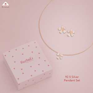 สร้อยคอเงิน92.5พร้อมเพทายสำหรับเป็นของขวัญในโอกาสต่างๆ-180972 - Product Image 1