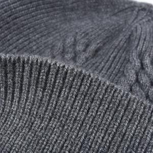 Gorros informales ligeros, gorro de punto suave transpirable, estilo callejero moderno Unisex, sombreros de moda diaria, ropa de invierno, jacquard - Product Image 5