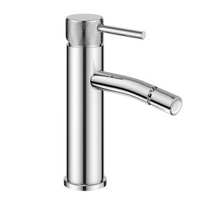 Rubinetto per Bidet a leva singola serie Jazz cromato lucido con installazione rapida Design dei rifiuti Click-Clack - Product Image 1