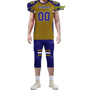 Maillot de football américain personnalisé de haute qualité pour hommes costume vêtements de sport en gros pour l'équipe porter - Product Image 2