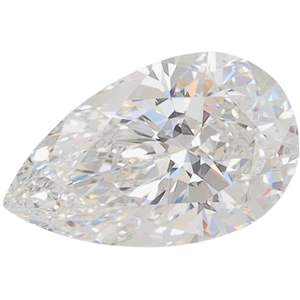 Diamante de Laboratorio en Forma de Pera de 5 Quilates, Claridad F, VVS1, VVS2, VS1, VS2 - Product Image 2