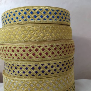 2025 Design professionnel de haute qualité personnalisable Mylar tresse dentelle fil de lingot de cérémonie pour sacs - Product Image 1