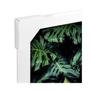 Marco de Fotos Blanco de 30 x 40 cm con Soporte para Exhibición de Pósteres de 30 mm de Ancho de Perfil - Product Image 1
