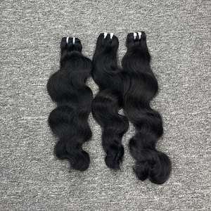 Perruque de cheveux 100% humains de style vague profonde de trame de cheveux vietnamiens vierges 100% - Product Image 2