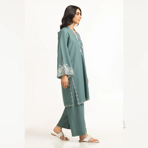 Nueva colección Shalwar Kameez para mujer, ropa formal bordada en estilo pakistaní e indio inspirada en el nuevo estilo de Pakistán - Product Image 5