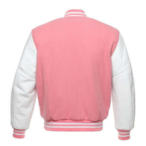 OEM Chenille bordado al aire libre Universidad Deportes Chaqueta de béisbol Algodón Letterman Hombres Chaqueta de béisbol Hombres Logotipo deseado en todo Co - Product Image 3