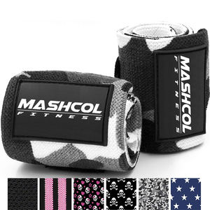 2025 nouveau rose Camouflage coton poignets en vrac Fitness haltérophilie poignets personnalisé croix Fit gymnastique poignets pour les femmes - Product Image 4