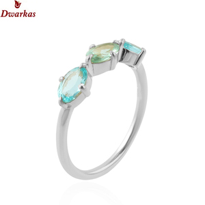 Bague de cocktail en argent sterling 925 plaqué or faite à la main, pierres précieuses semi-précieuses à la mode personnalisées, fêtes de mariage classiques - Product Image 2