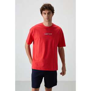 Camiseta Extra Grande para Hombre Fiesta, 100% Algodón Jersey, Textura Gruesa y Estampada-88372 - Product Image 3