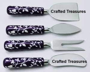 Juego de quesos de la mejor calidad de acero inoxidable con mango de resina, nueva producción, hogar y utensilios de cocina usados personalizados - Product Image 4