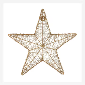 Albero stella di natale per <span class=keywords><strong>la</strong></span> decorazione della casa 2025 In molti nuovi colori stelle. Stella dorata splendente dell'albero per le decorazioni della festa di natale - Product Image 3