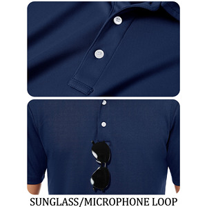 เสื้อโปโลแขนสั้นสำหรับผู้ชายเสื้อโปโลปักตามสั่งเสื้อกอล์ฟแบบวินเทจ - Product Image 4