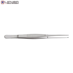 Semken Thumb Forceps 1X2ฟันผ่าตัดตรง12.5ซม. จับเนื้อเยื่อละเอียดเครื่องมือทางการแพทย์ - Product Image 2