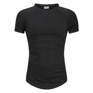 T-shirt unisexe surdimensionné à col rond et manches courtes, motif uni, tissu respirant et à séchage rapide, haute qualité 2026 - Product Image 4