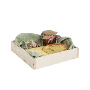 Plateau en bois. Dimensions intérieures 28X28X6 CM - Product Image 2