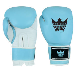 ใหม่คุณภาพสูง PU หนังถุงมือมวยออกแบบการต่อสู้ออกกําลังกายถุงมือมวยในสต็อก - Product Image 1