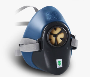 3M HF-52 Cartouche unique en silicone Demi-visage réutilisable Respirateur Couches personnalisables Confortable Fit Poussière/Gaz/Vapeur - Product Image 2