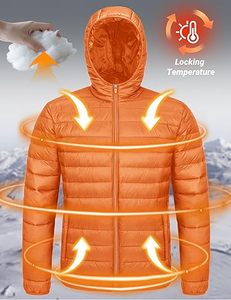 เสื้อแจ็คเก็ตพัฟเฟอร์ผู้ชายปี 2025 สไตล์สั่งทำพิเศษ คอตั้ง โลโก้ด้านหน้า ราคาขายส่ง แขนยาว สำหรับฤดูหนาว ผลิตจากโพลีเอสเตอร์ 100% แห้งเร็ว - Product Image 3
