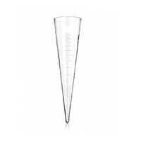 AARK Brand Best Quality Clear Boro 3.3 Glass Cone (Imhoff/Sediment/Blunt Tip) for Lab Research-Medical for Consumables OEM