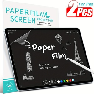 2 Piezas de Película Protectora Mate de PET para <span class=keywords><strong>iPad</strong></span> <span class=keywords><strong>Pro</strong></span> 11 <span class=keywords><strong>2022</strong></span>, <span class=keywords><strong>13</strong></span> 2024, Mini 6, 7, 8.3 2021, Air 2024, 2025, 11.ª Generación (A16) - Product Image 2